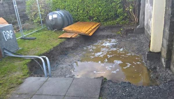 before Oil clean up ireland